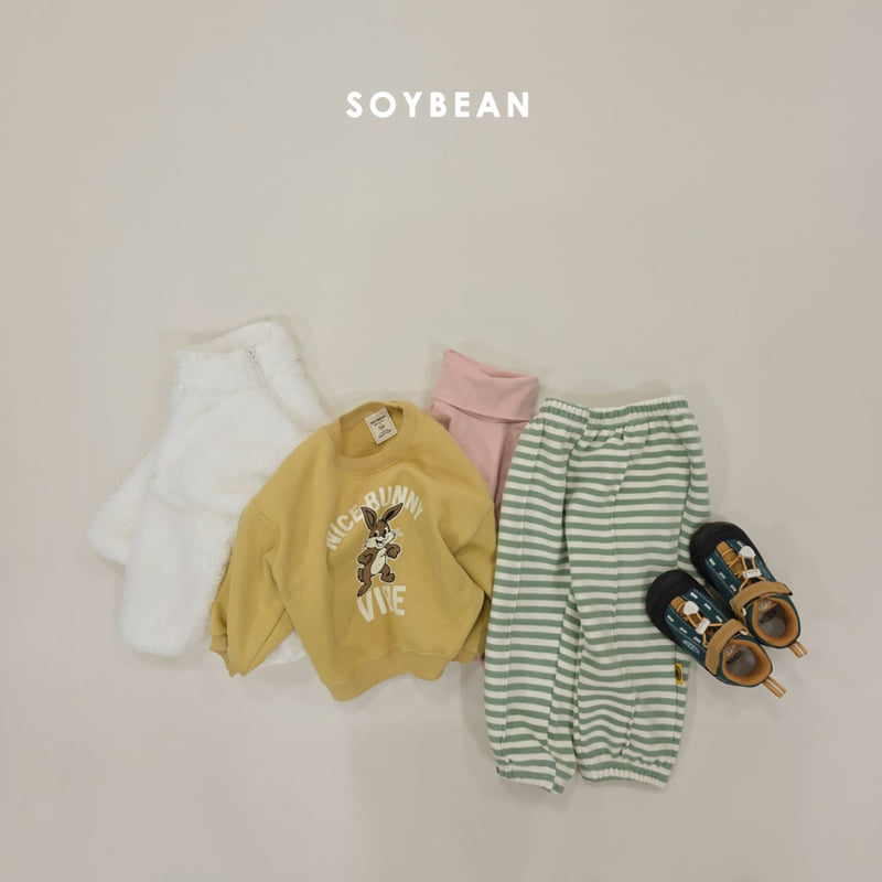 Soybean - Korean Children Fashion - #discoveringself - Nice Bunny Fleece Sweatshirt - 12