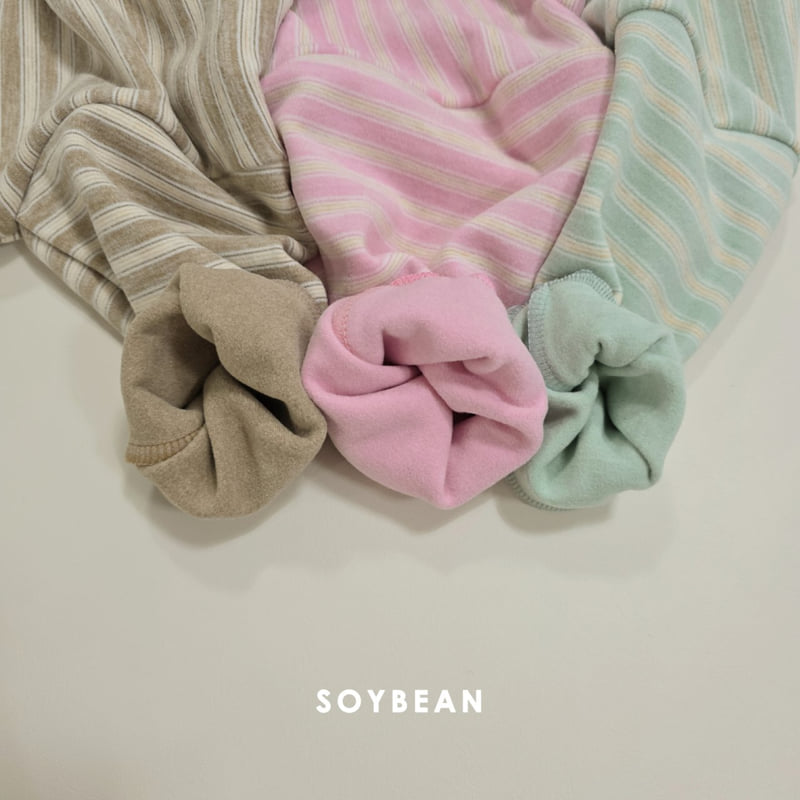 Soybean - Korean Children Fashion - #discoveringself - Soft Loose Collar Tee - 10