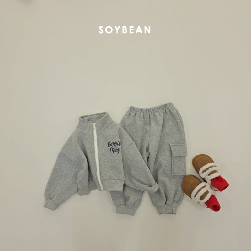 Soybean - Korean Children Fashion - #discoveringself - Zip-Up Cargo Set - 9