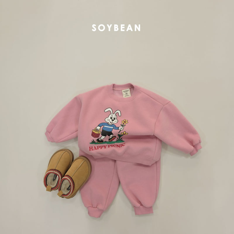 Soybean - Korean Children Fashion - #discoveringself - Picnic Fleece Set - 3