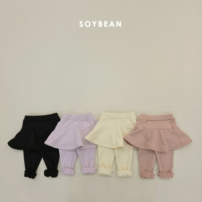 Soybean - Korean Children Fashion - #discoveringself - Soft Flared Skirt Leggings