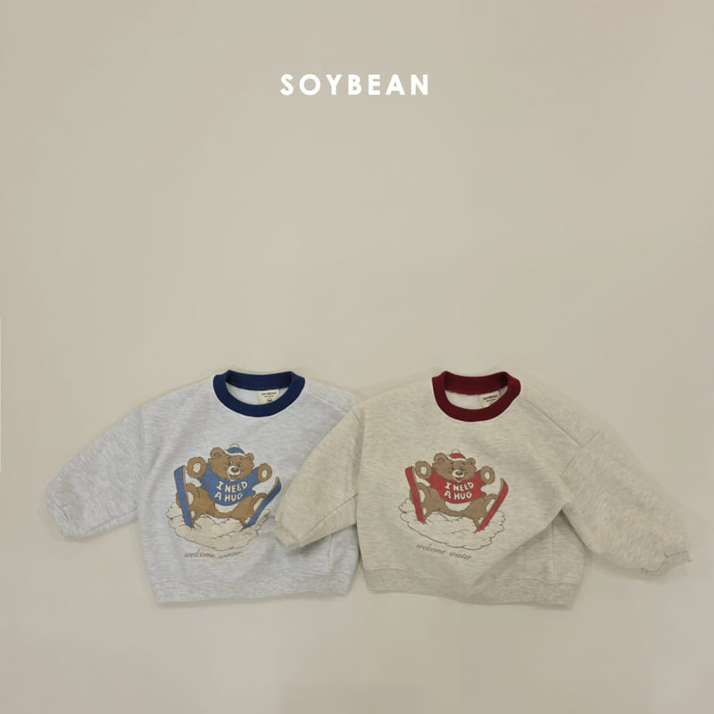 Soybean - Korean Children Fashion - #fashionkids - Ski Bear Fleece Sweatshirt