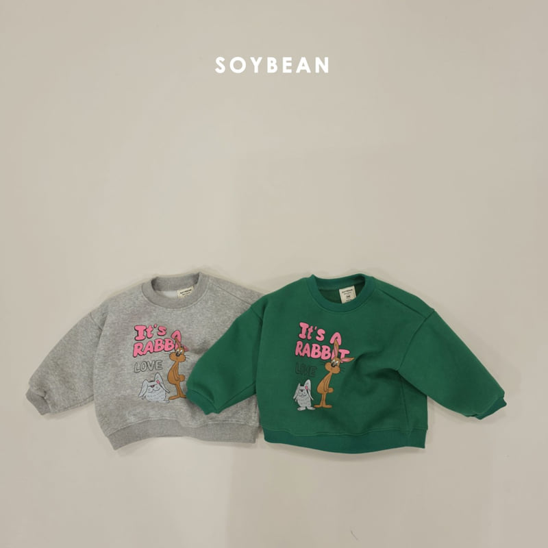 Soybean - Korean Children Fashion - #fashionkids - Rabbit Fleece Sweatshirt