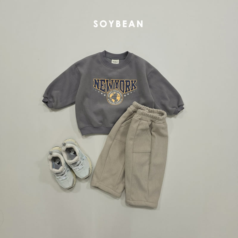 Soybean - Korean Children Fashion - #fashionkids - New York Fleece Sweatshirt - 10