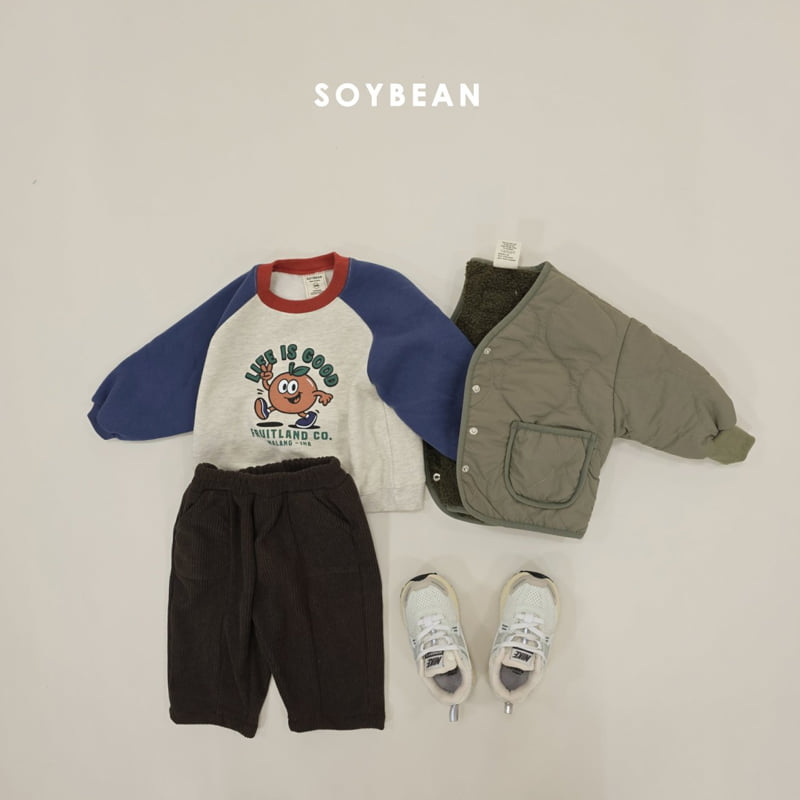 Soybean - Korean Children Fashion - #fashionkids - Fruit Fleece Sweatshirt - 7