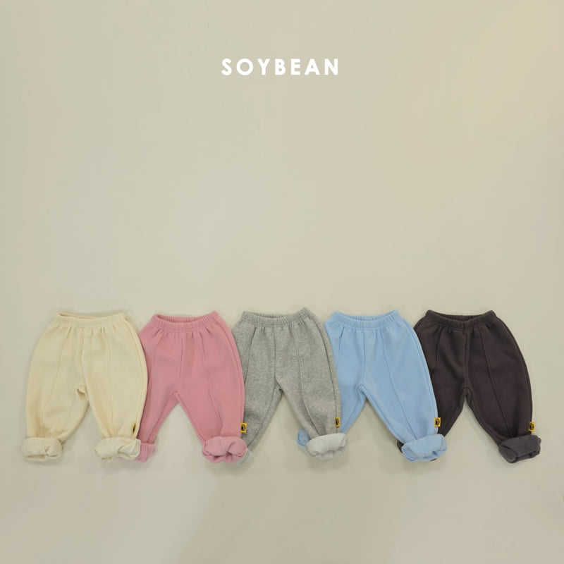 Soybean - Korean Children Fashion - #fashionkids - Fleece Pintuck Jogger Pants