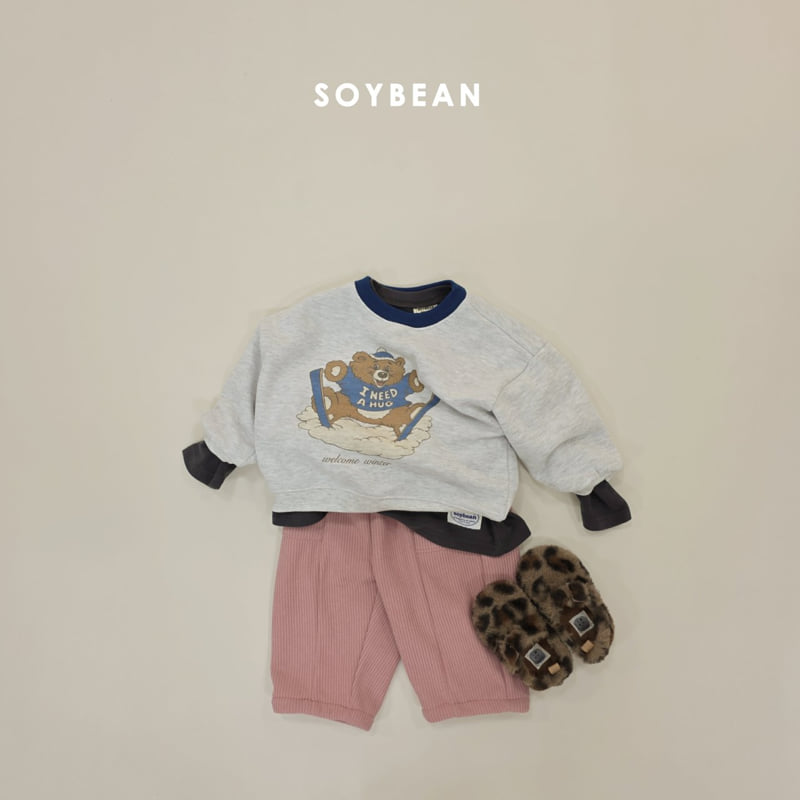 Soybean - Korean Children Fashion - #fashionkids - Corduroy Panel Pants - 5