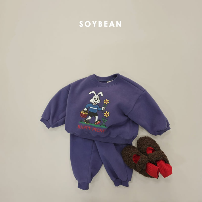 Soybean - Korean Children Fashion - #discoveringself - Picnic Fleece Set - 4
