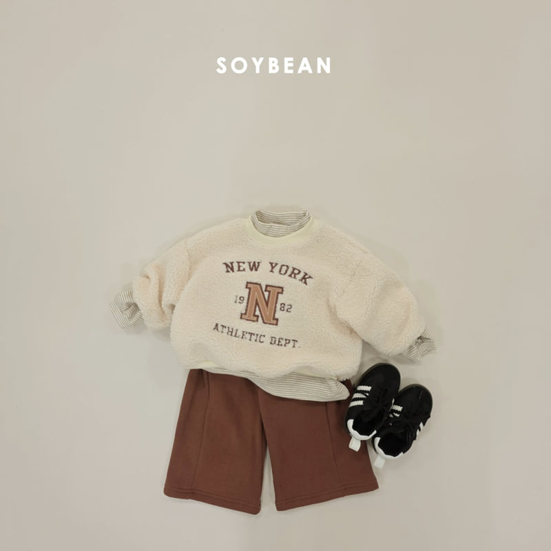 Soybean - Korean Children Fashion - #fashionkids - N Bouclé Fleece Sweatshirt - 3