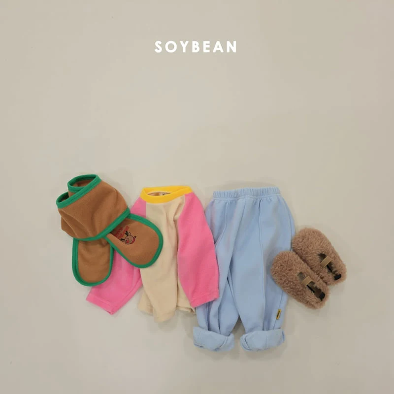 Soybean - Korean Children Fashion - #fashionkids - Color Pang Fleece Tee - 11