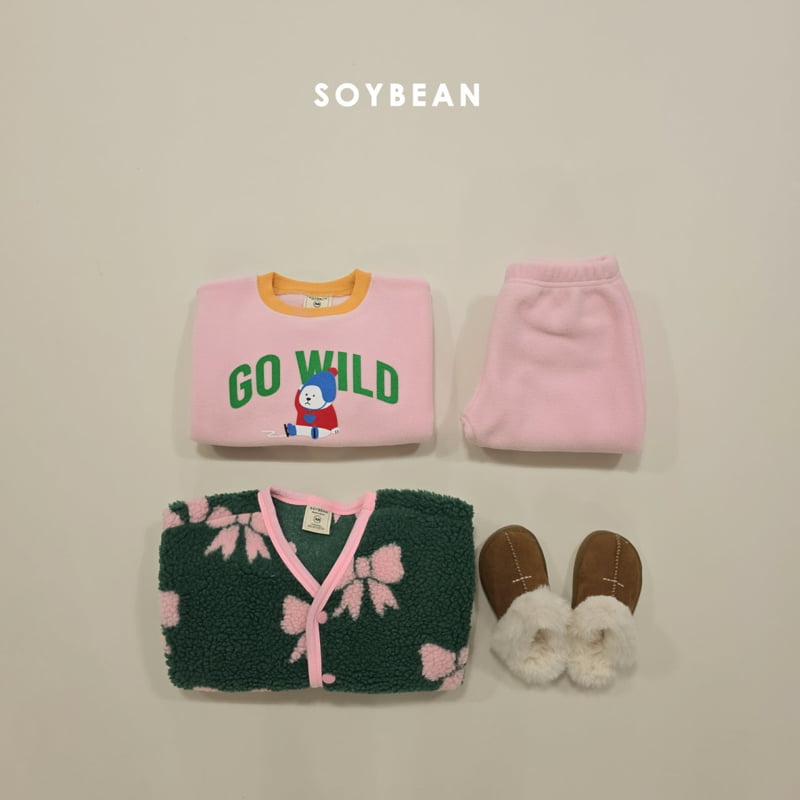 Soybean - Korean Children Fashion - #fashionkids - Baby Polar Bear Fleece Set - 9