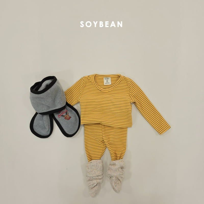 Soybean - Korean Children Fashion - #kidsshorts - Rudolph Fuzzy Muffler - 7
