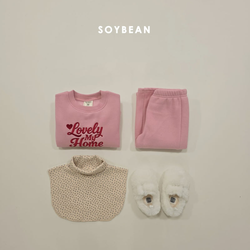 Soybean - Korean Children Fashion - #kidsshorts - Lovely Frill Fleece Set - 12