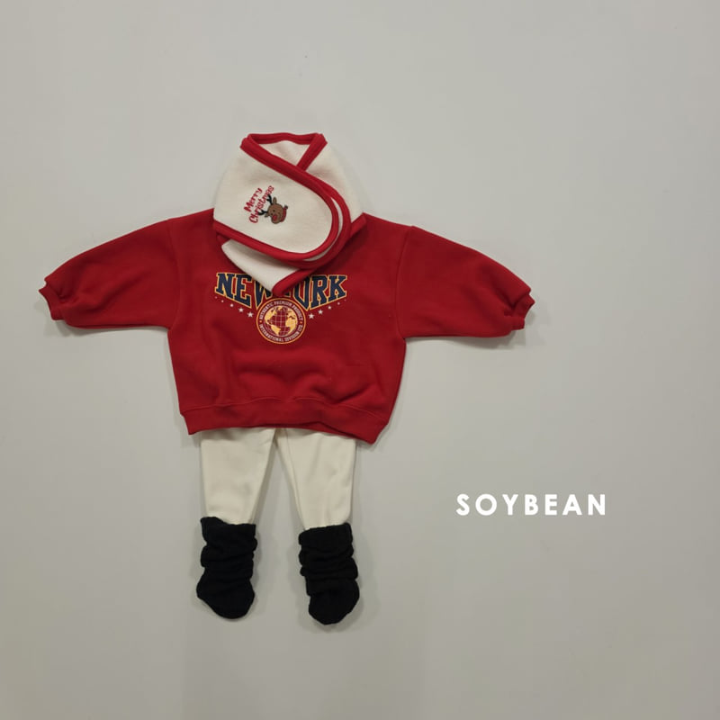 Soybean - Korean Children Fashion - #kidsshorts - New York Fleece Sweatshirt - 11