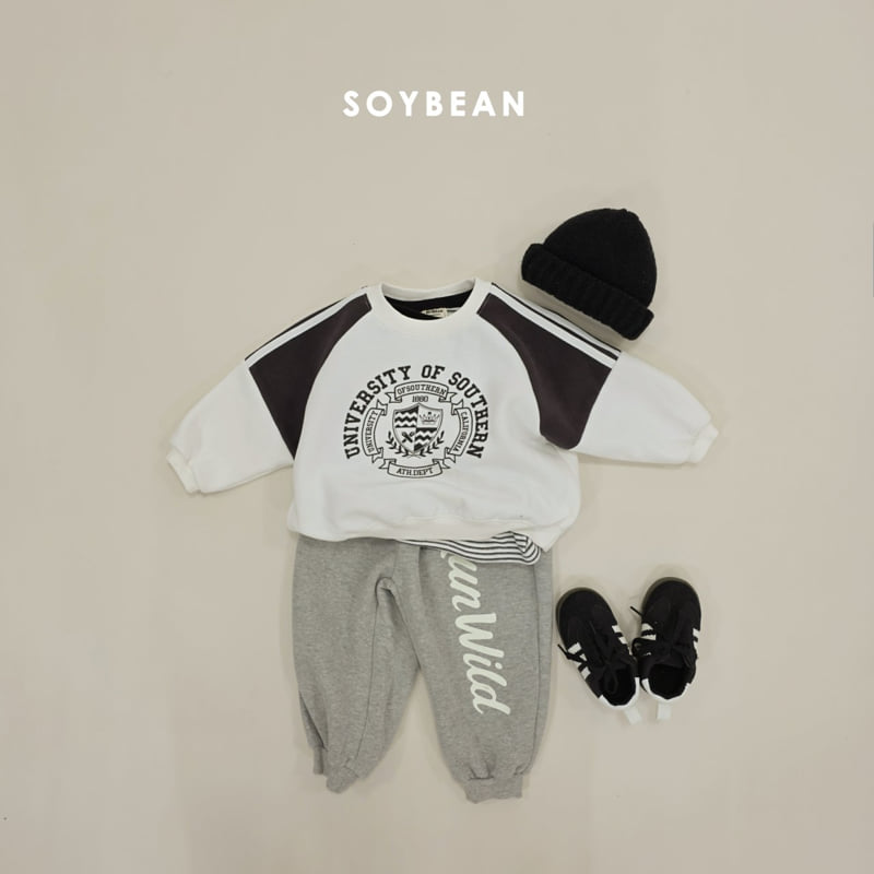 Soybean - Korean Children Fashion - #kidsshorts - Universe Line Sweatshirt - 6