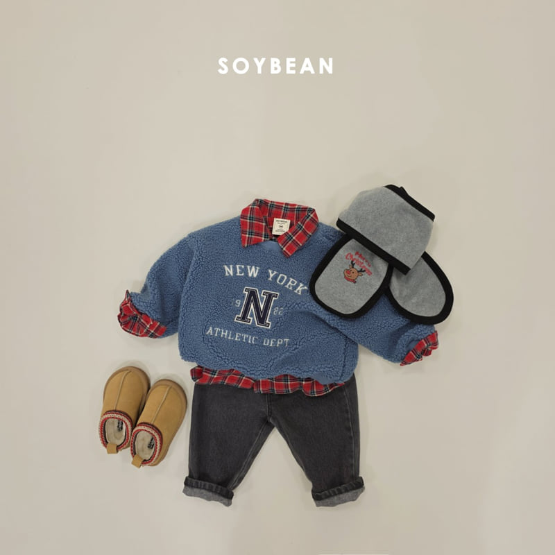 Soybean - Korean Children Fashion - #fashionkids - N Bouclé Fleece Sweatshirt - 4