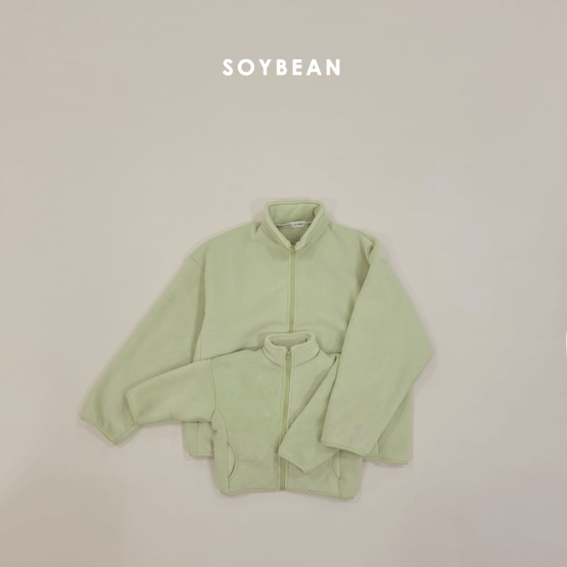 Soybean - Korean Children Fashion - #kidsshorts - Super Zip-Up Fleece (MOM) - 12
