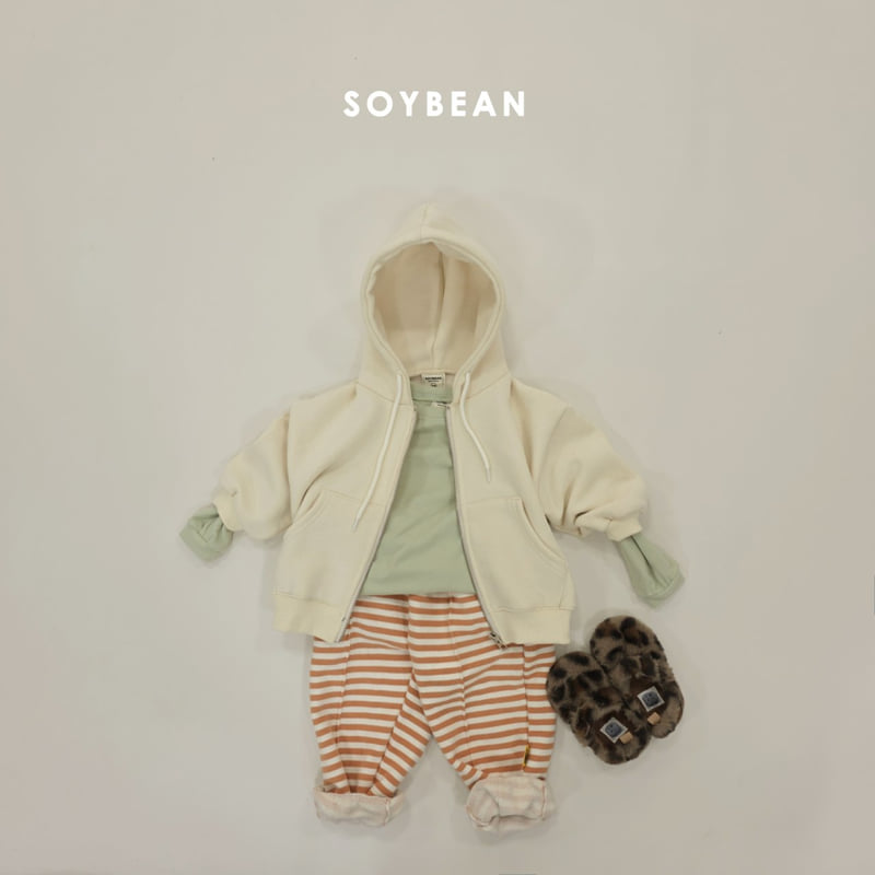 Soybean - Korean Children Fashion - #fashionkids - Fleece Hood Zip-Up - 4