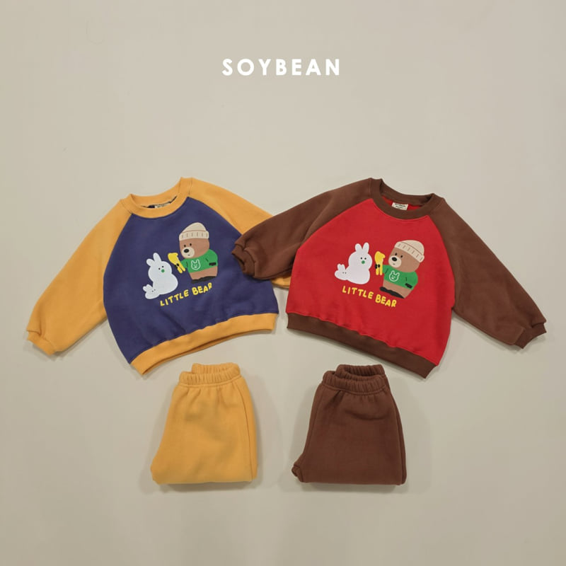 Soybean - Korean Children Fashion - #kidsstore - Snowman Bear Set - 7
