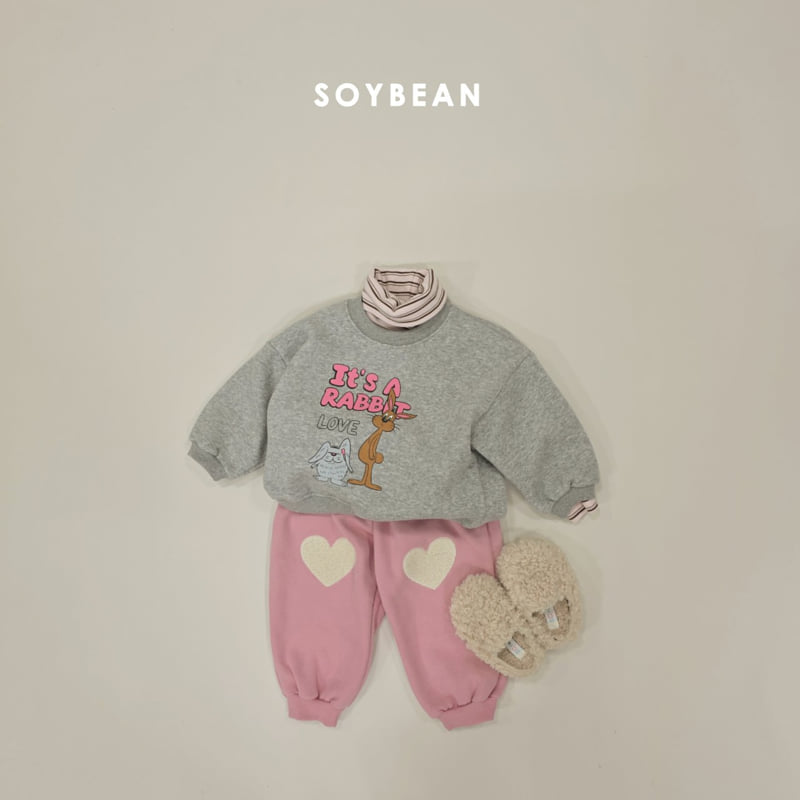 Soybean - Korean Children Fashion - #kidsstore - Rabbit Fleece Sweatshirt - 3