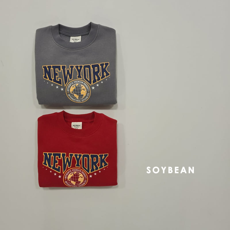 Soybean - Korean Children Fashion - #kidsstore - New York Fleece Sweatshirt - 12