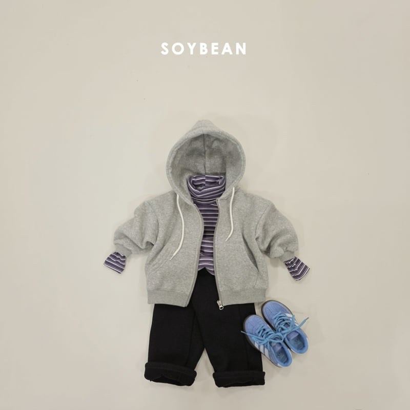 Soybean - Korean Children Fashion - #kidsstore - Cozy Fleece Wide Pants - 6