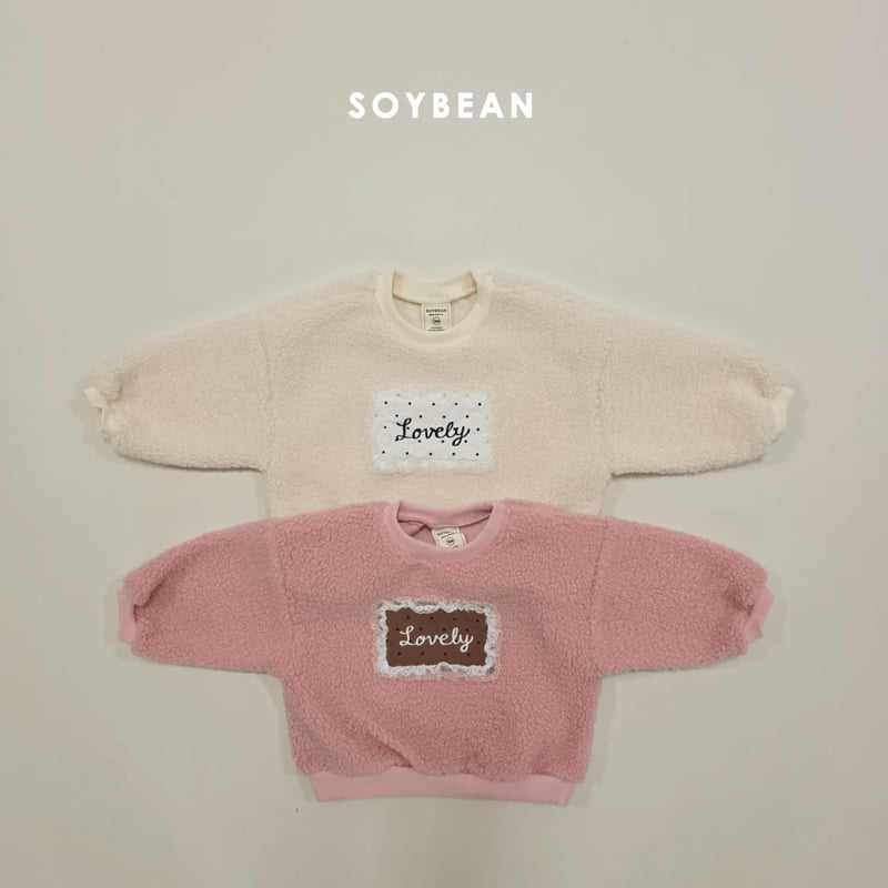 Soybean - Korean Children Fashion - #kidsstore - Lovely Fuzzy Sweatshirt - 10