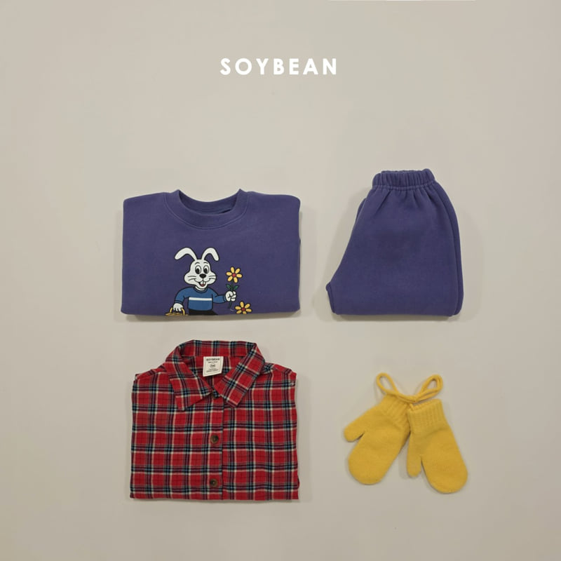 Soybean - Korean Children Fashion - #kidsstore - Picnic Fleece Set - 6