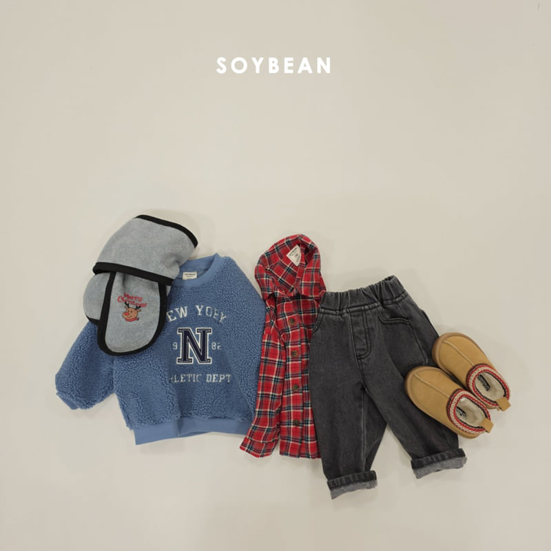 Soybean - Korean Children Fashion - #kidsshorts - Daily Check Shirt - 4