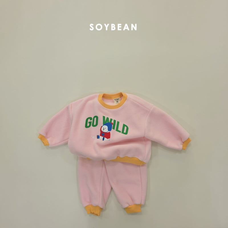 Soybean - Korean Children Fashion - #kidsstore - Baby Polar Bear Fleece Set - 11
