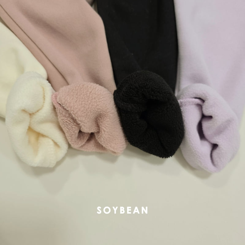 Soybean - Korean Children Fashion - #kidsstore - Brushed Daily Leggings - 9