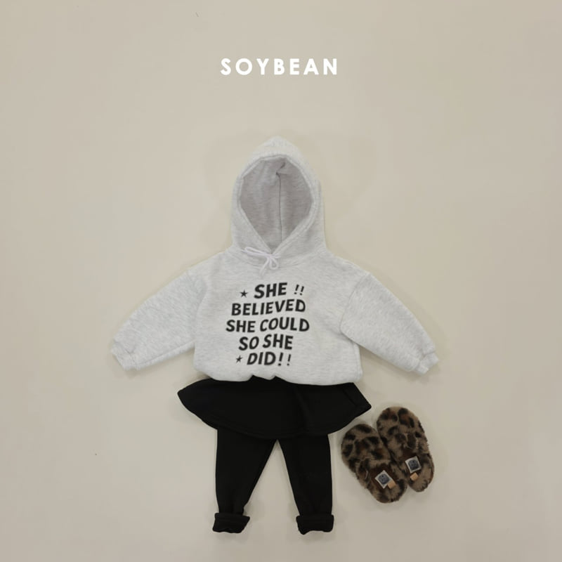 Soybean - Korean Children Fashion - #kidsshorts - Soft Flared Skirt Leggings - 4