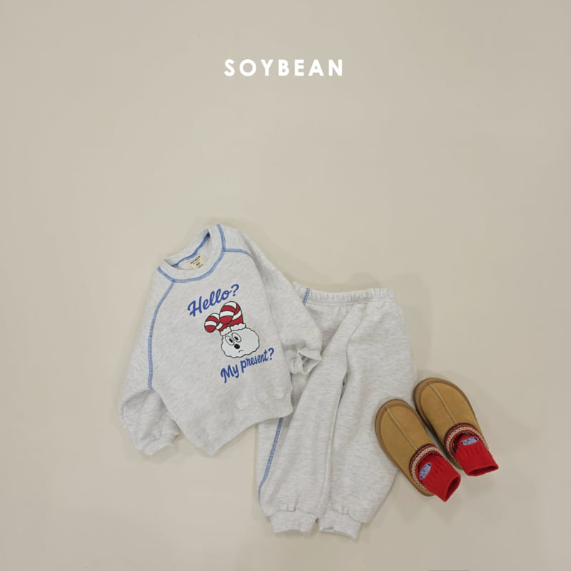 Soybean - Korean Children Fashion - #kidzfashiontrend - Cloud Bunny Fleece Set - 11
