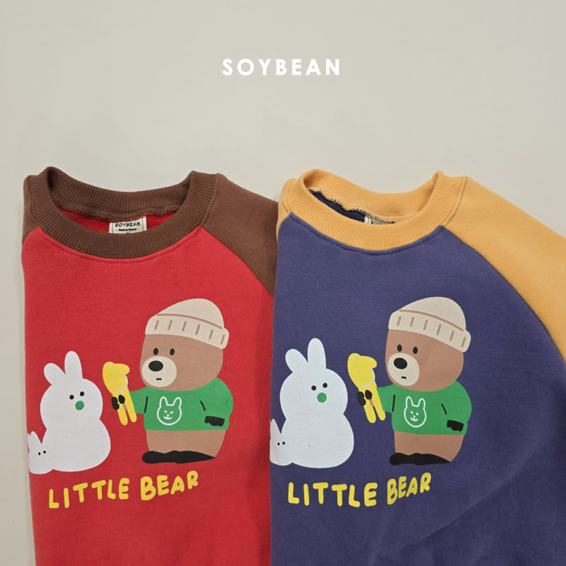 Soybean - Korean Children Fashion - #kidzfashiontrend - Snowman Bear Set - 8