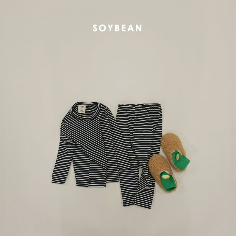 Soybean - Korean Children Fashion - #kidzfashiontrend - Soft Stripe Easywear - 12
