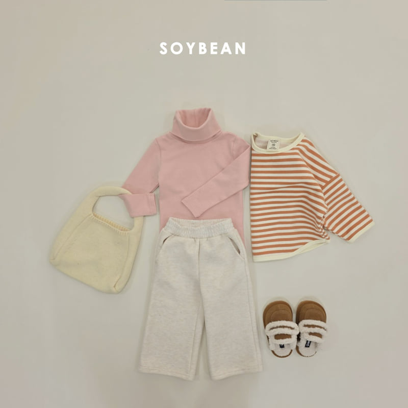Soybean - Korean Children Fashion - #kidzfashiontrend - Cozy Fleece Wide Pants - 7