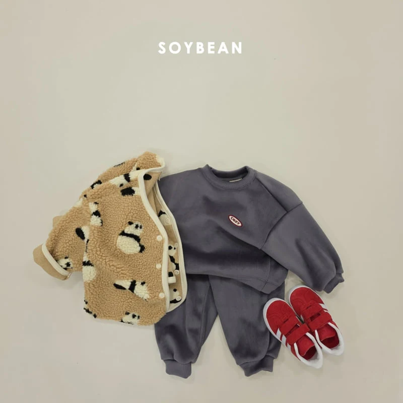 Soybean - Korean Children Fashion - #kidzfashiontrend - Mink Cozy Set - 6