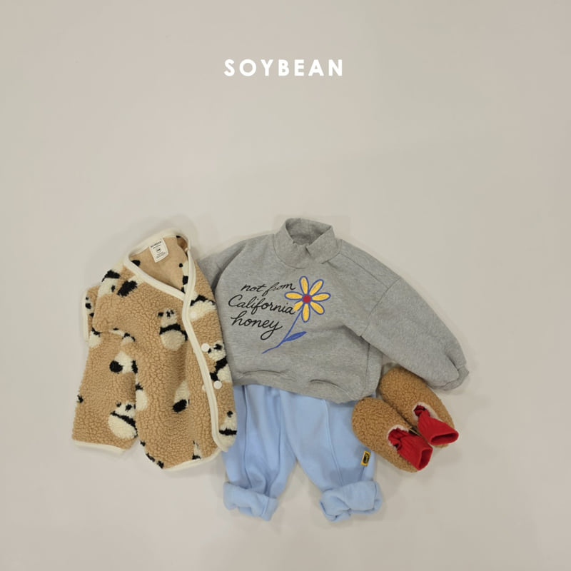 Soybean - Korean Children Fashion - #kidsstore - Fleece Pintuck Jogger Pants - 4