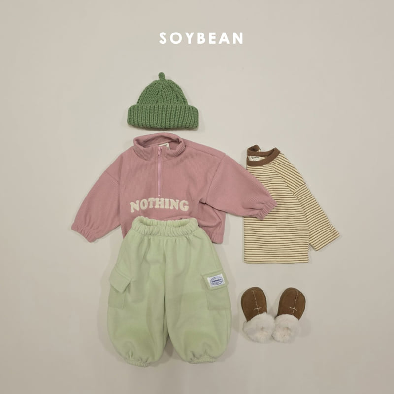 Soybean - Korean Children Fashion - #kidzfashiontrend - Super Balloon Fleece Jogger - 3