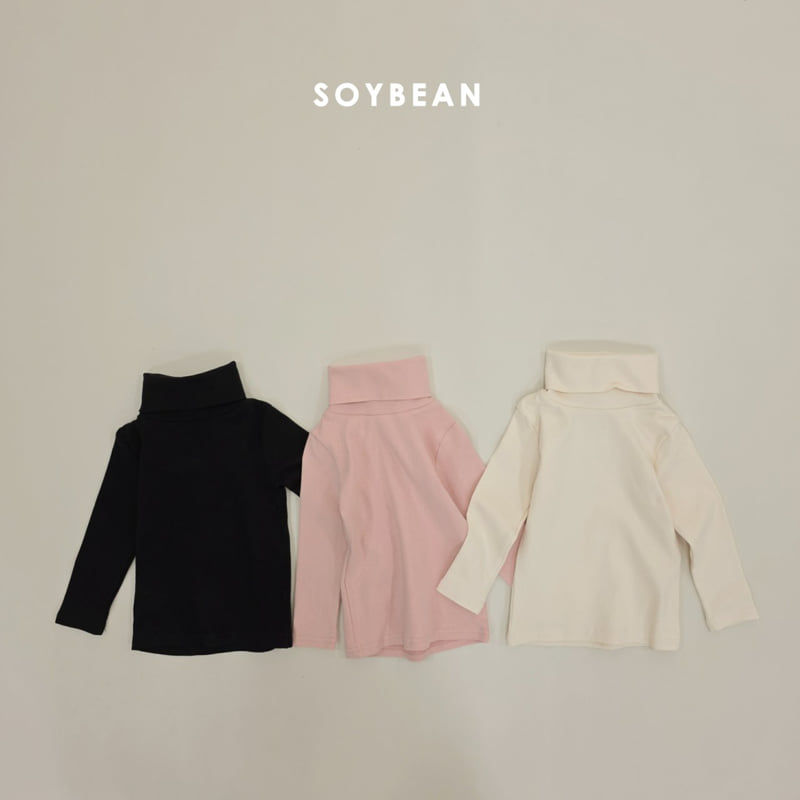 Soybean - Korean Children Fashion - #littlefashionista - Inner Turtleneck Tee