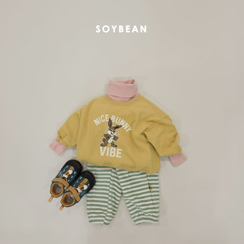Soybean - Korean Children Fashion - #Kfashion4kids - Nice Bunny Fleece Sweatshirt - 4