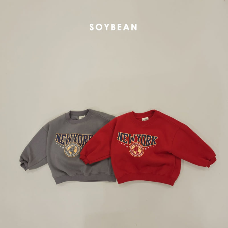 Soybean - Korean Children Fashion - #littlefashionista - New York Fleece Sweatshirt