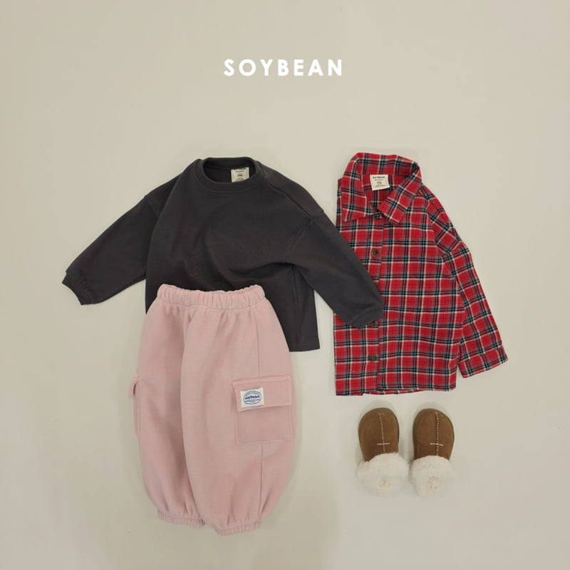 Soybean - Korean Children Fashion - #littlefashionista - Super Balloon Fleece Jogger - 5