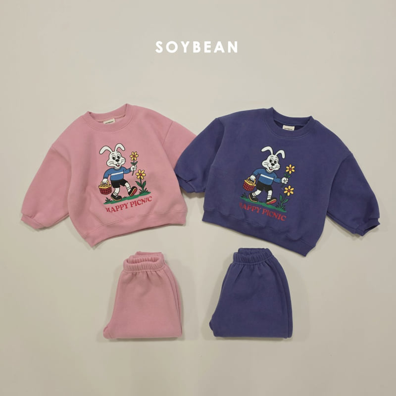 Soybean - Korean Children Fashion - #littlefashionista - Picnic Fleece Set - 9