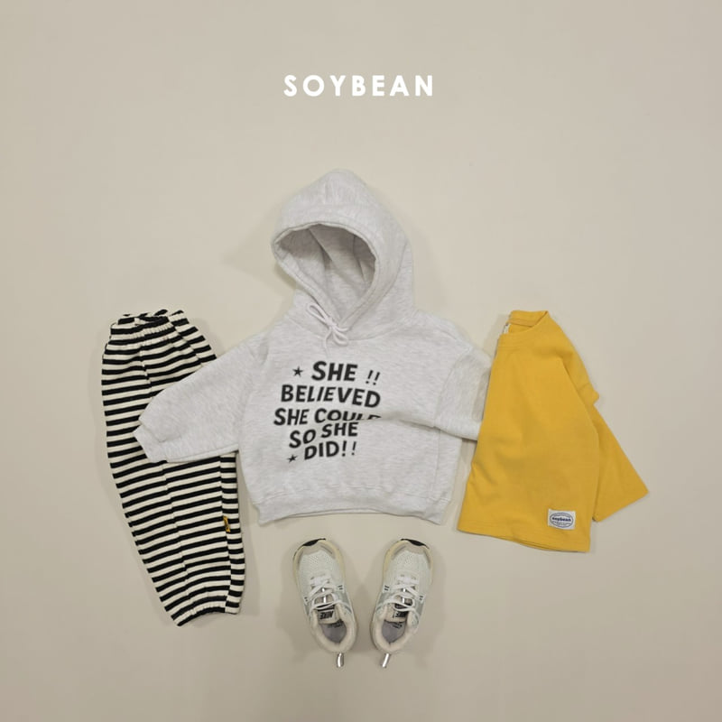 Soybean - Korean Children Fashion - #littlefashionista - Build Fleece Hoodie - 6