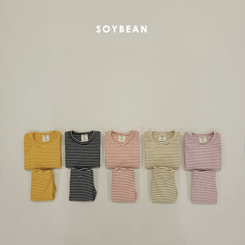 Soybean - Korean Children Fashion - #magicofchildhood - Soft Stripe Easywear