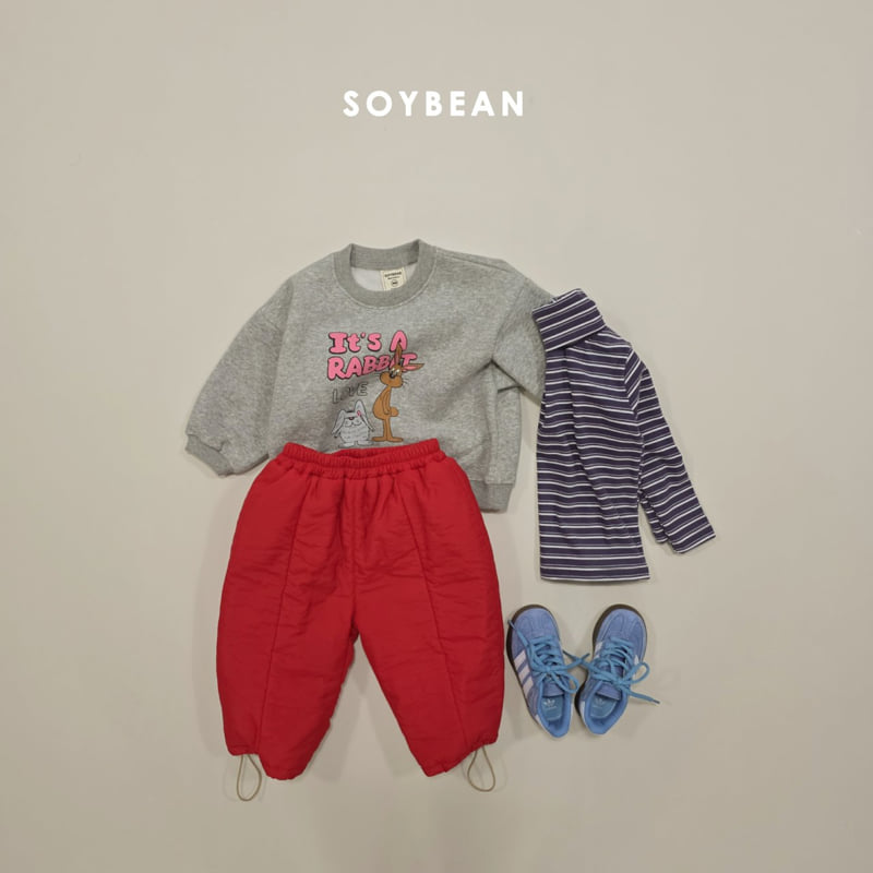 Soybean - Korean Children Fashion - #magicofchildhood - Rabbit Fleece Sweatshirt - 7
