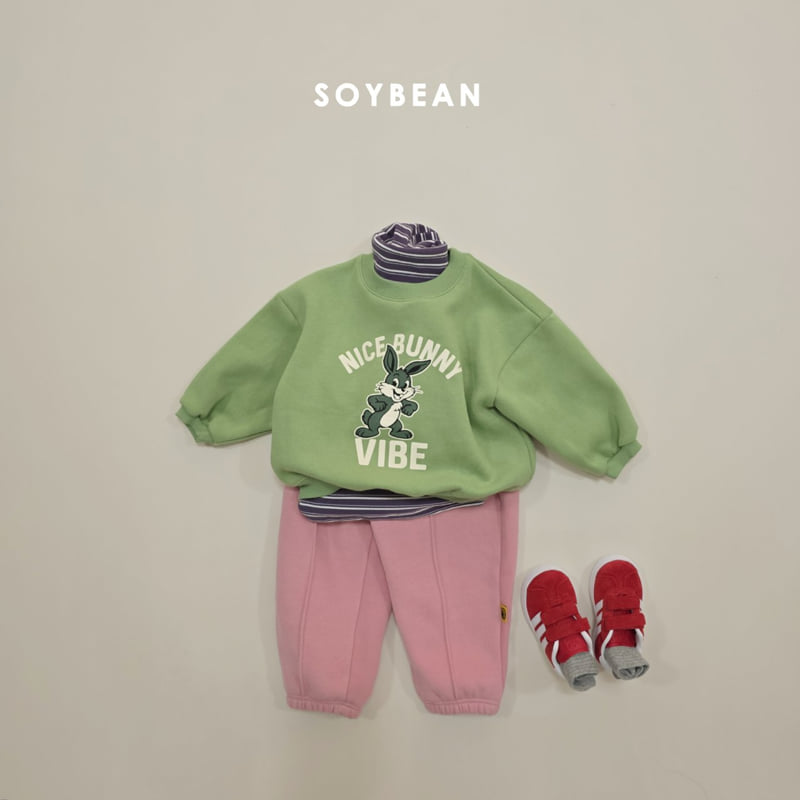 Soybean - Korean Children Fashion - #magicofchildhood - Nice Bunny Fleece Sweatshirt - 5