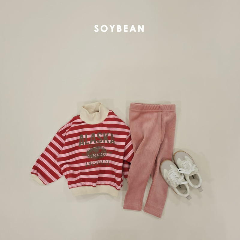 Soybean - Korean Children Fashion - #magicofchildhood - Mink Ribbed Leggings - 5