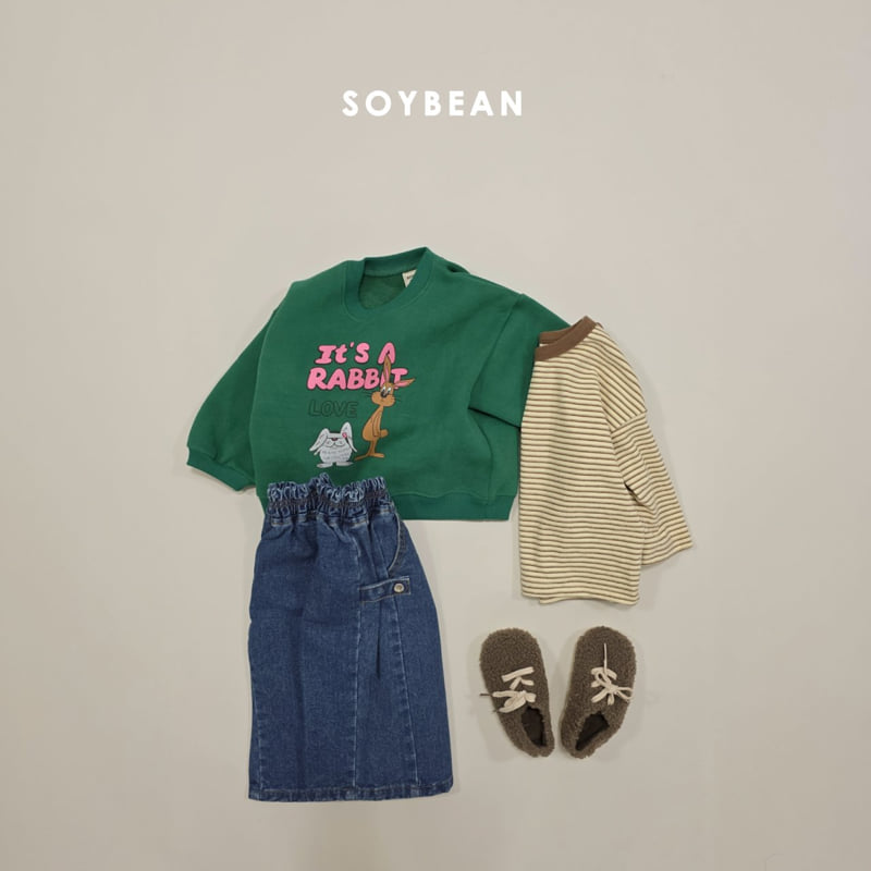 Soybean - Korean Children Fashion - #minifashionista - Rabbit Fleece Sweatshirt - 8